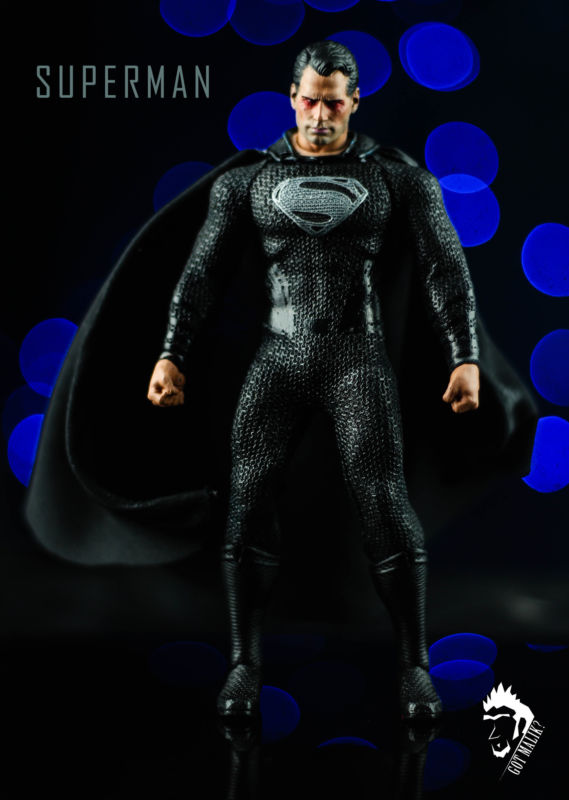 Black Suit Henry Cavill Superman (Marvel Legends) Custom Action Figure