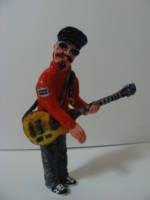 Les Claypool No.3 (Shake Hands With Beef) (Musicians) Custom Miniature / Figurine
