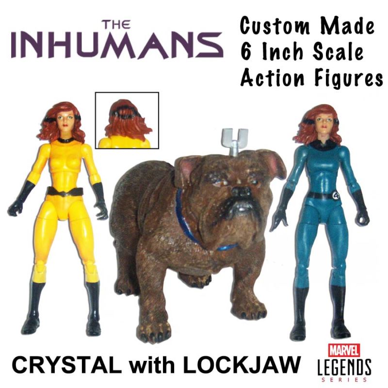 The Inhumans - Crystal (Marvel Legends) Custom Action Figure