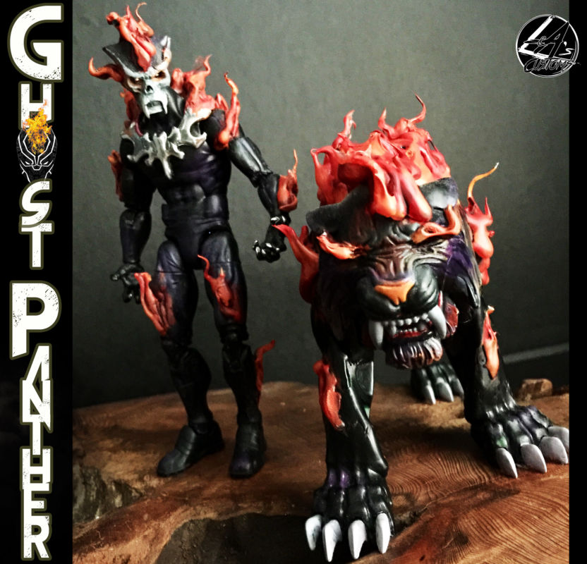 Ghost Panther (Exclusive Design) (Marvel Legends) Custom Action Figure