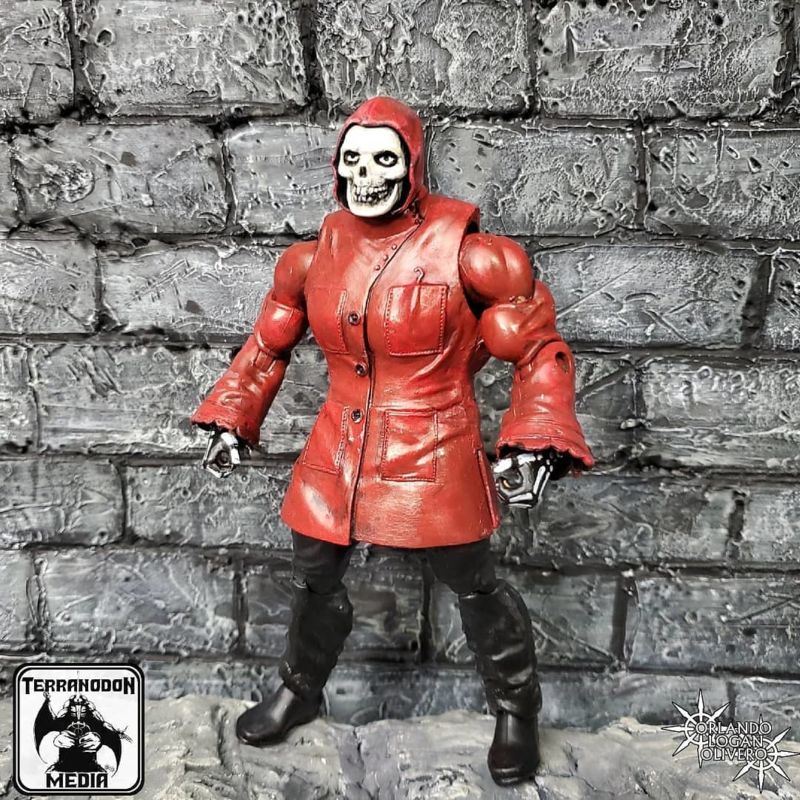 The Crimson Ghost / The Fiend / Fiendor (Masters of the Universe) Custom  Action Figure