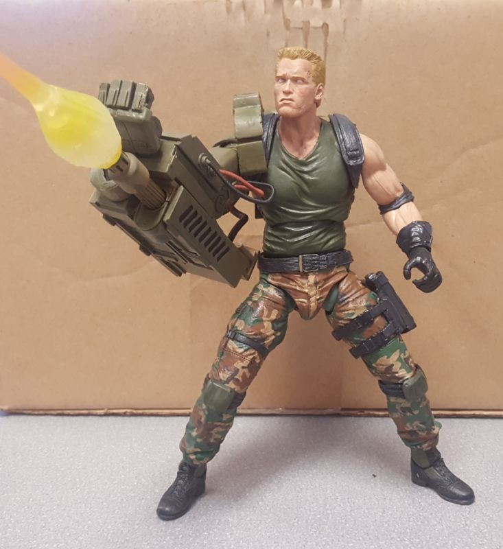 Dutch Schaefer Alien Vs Predator Custom Action Figure