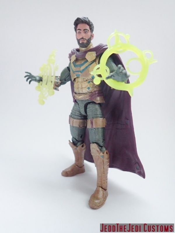 Mysterio Spider-Man Far From Home (unmasked) (Marvel Legends) Custom Action  Figure