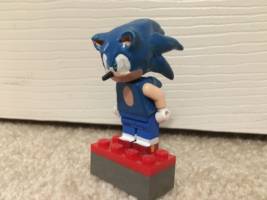 Lego Sonic (Lego) Custom Miniature / Figurine