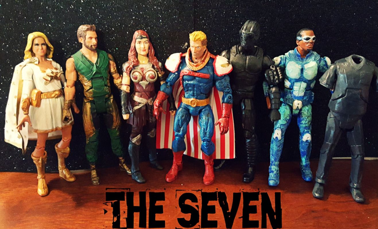 The Seven, The Boys Action Figures (The Boys) Custom Action Figure