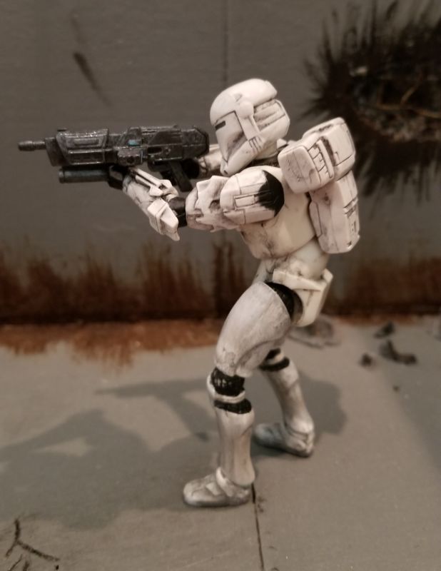 Republic Commando Atin Skirata (Star Wars Clone Wars) Custom Action Figure
