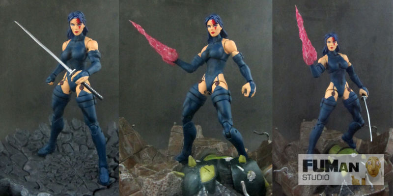 Marvel Legends Psylocke (Marvel Legends) Custom Action Figure