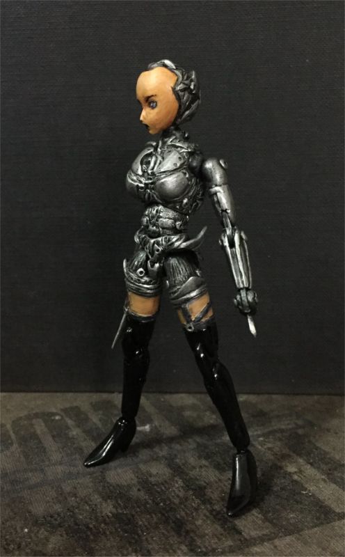 Nyssiana Cyborg (Alita: Battle Angel) Custom Action Figure