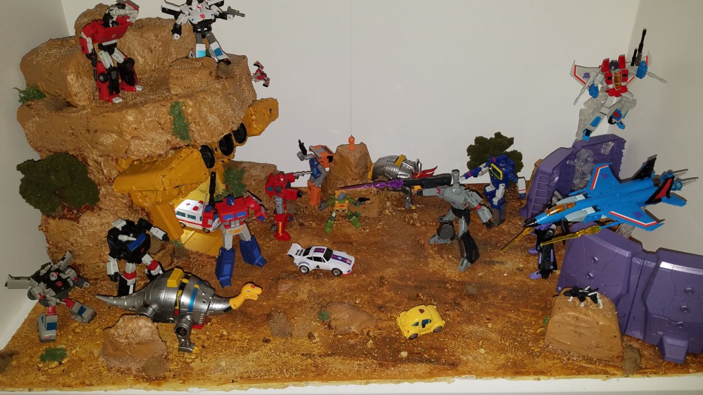 Autobot Ark Base (Transformers) Custom Diorama / Playset