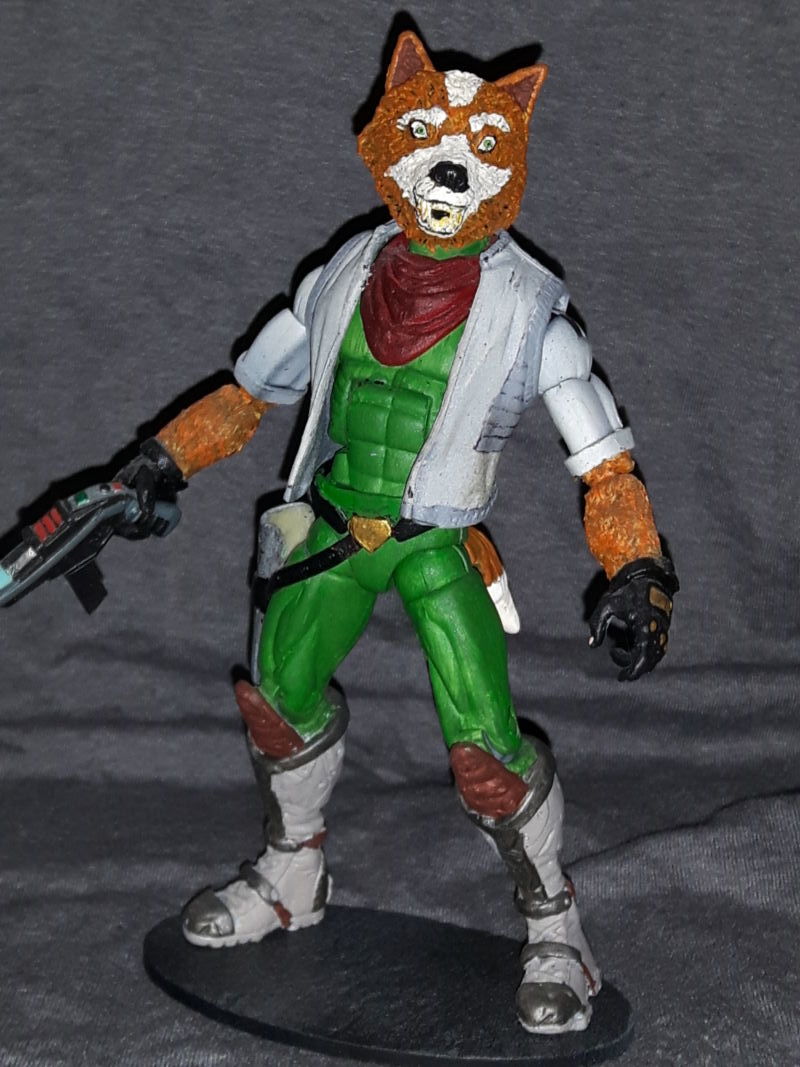 Star Fox Pose A Exclusive Custom Miniature Marvel Crisis -  Sweden