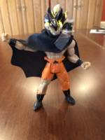 Super Saiyan Goku Mixed Breed Black w/ Cape (Dragonball Z) Custom ...