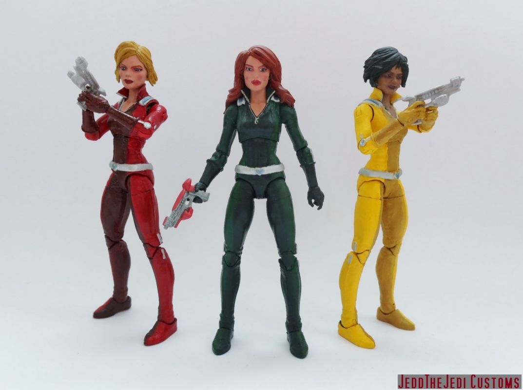 Totally Spies! Sam, Alex and Clover (Marvel Legends) Custom Action Figure