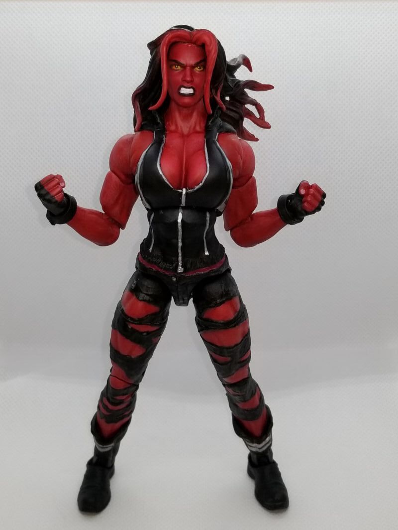 Red She Hulk (Marvel Legends) Custom Action Figure