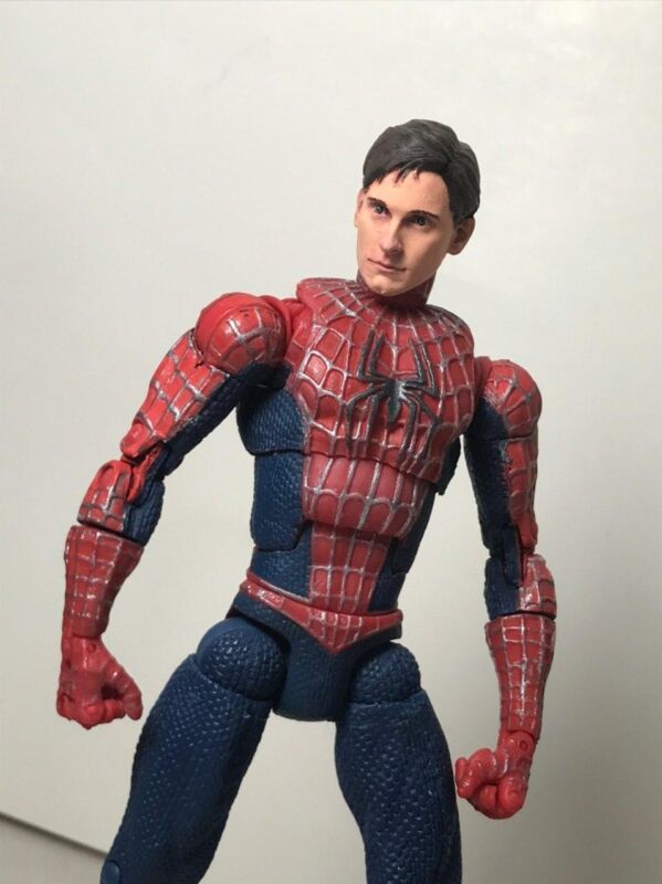 Spider-man Tobey Maguire (Sam Raimi Spiderman movie version) (Marvel Legends)  Custom Action Figure