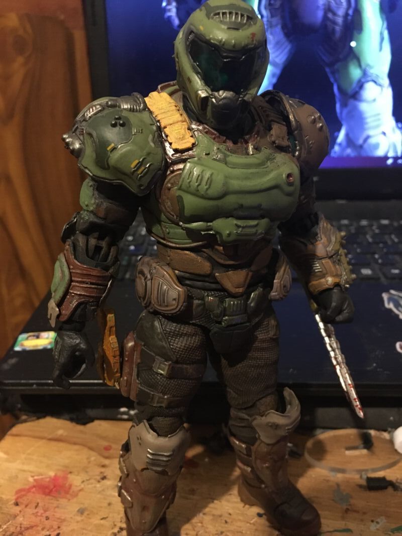 The Doom Slayer (Doom) Custom Action Figure