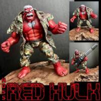 Red Hulk (6in Ross Edition) (Marvel Legends) Custom Action Figure
