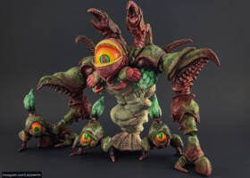 Queen Gohma from The Legend of Zelda Ocarina of Time (Legend of Zelda) Custom Action Figure
