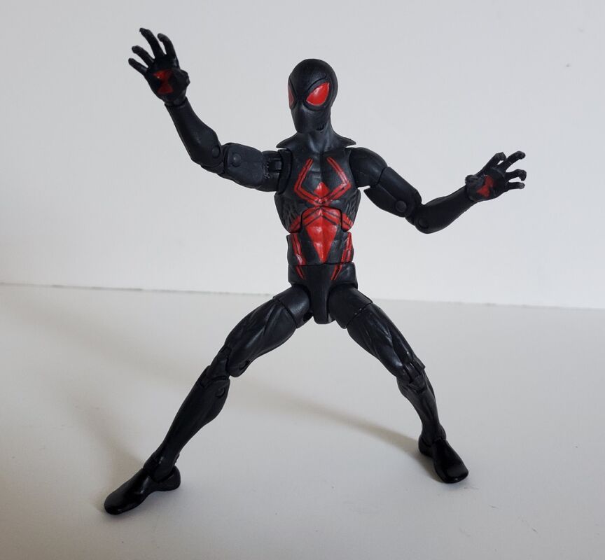 Black Cat Suit Spider-Man (2018) (Marvel Legends) Custom Action Figure