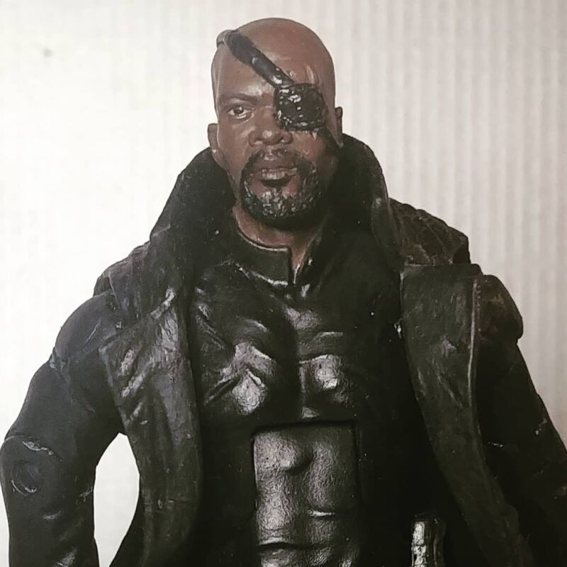 Nick Fury (Marvel Legends) Custom Action Figure