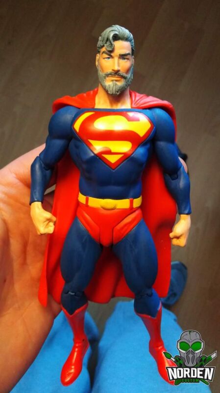 Superman (Old Man Version) (DC Direct) Custom Action Figure