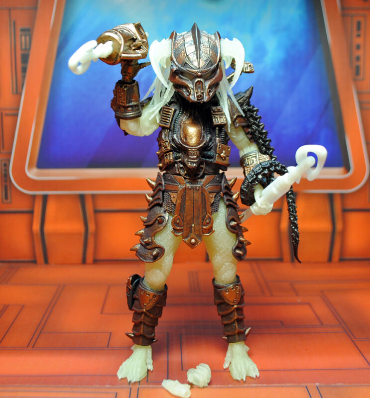 glow in the dark predator toy