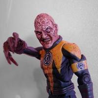 Freddy Kruger Sinestro Corps (DC Universe) Custom Action Figure