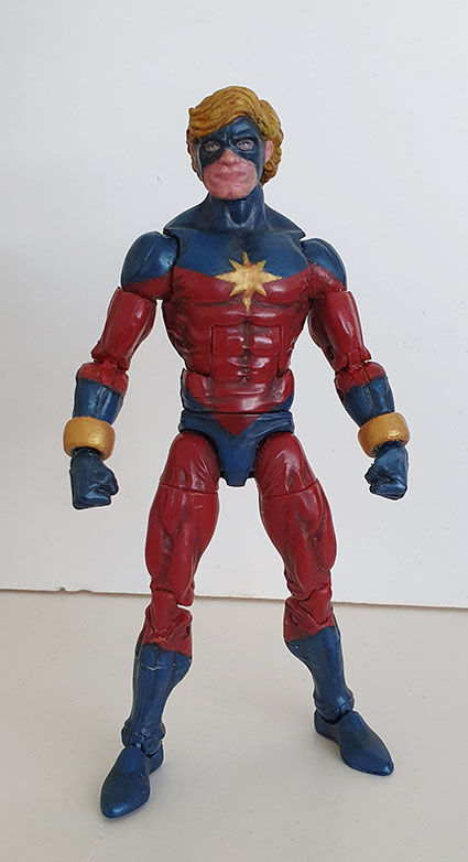 Captain Marvel (mar-vell) (marvel Legends) Custom Action Figure