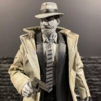 Dick Tracy (Black & White) (Pulp Characters) Custom Action Figure