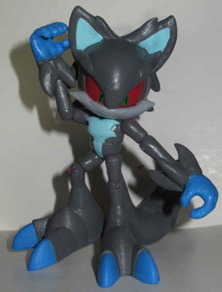 Scythe the Dark (Sonic) Custom Action Figure