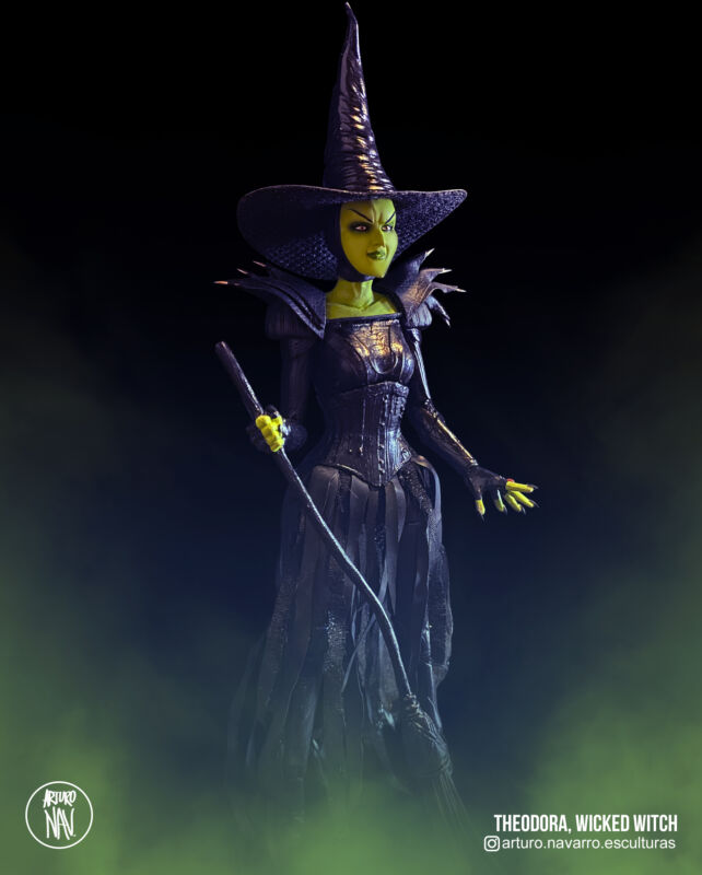 Theodora, Wicked Witch from the West (Oz, The Great and Powerful) Custom  Action Figure