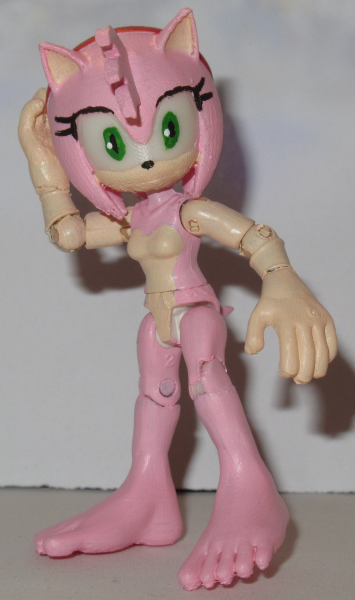 Amy rose hot sale action figure