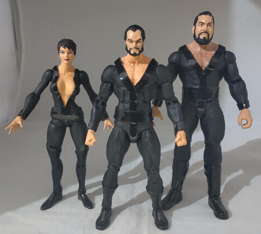 Zod Ursa Non ( The Krytonians ) (Superman) Custom Action Figure