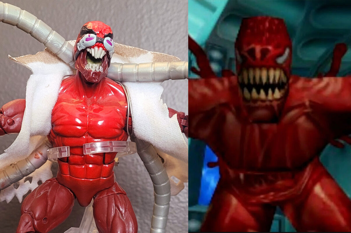 Monster Ock (Spider-Man) Custom Action Figure