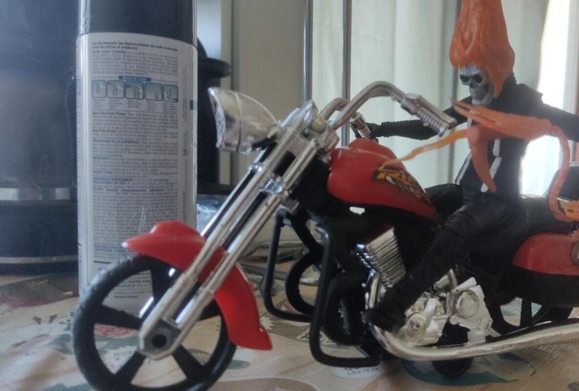 ghost rider bike toy