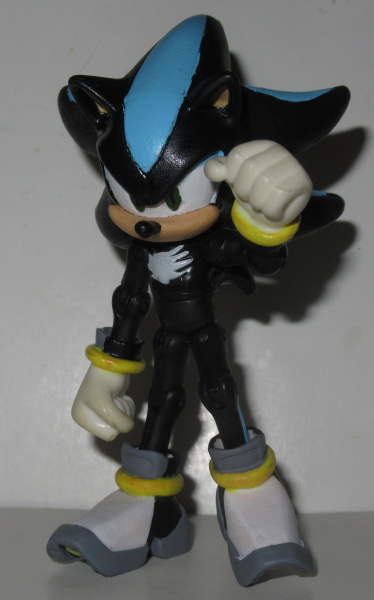 Mephiles the Dark (first form) (Sonic) Custom Action Figure