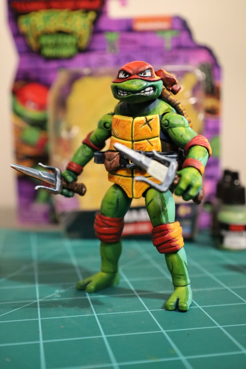 Custom best sale tmnt figures