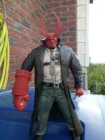 Gumshoe Hellboy (gon sleuthin) (Hellboy) Custom Action Figure