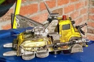 Space Truckers from the 44th quadrant adjacent to the nebulous ebb The Yellow Wrecker (Original) Custom Vehicle