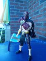Infinity Fist in The Iron Gauntlet:Iron Fist possessing a depowered Infinity Gauntlet (Marvel Universe) Custom Action Figure