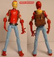Skotte Young Armored Adventures Iron Man (Iron Man) Custom Action Figure