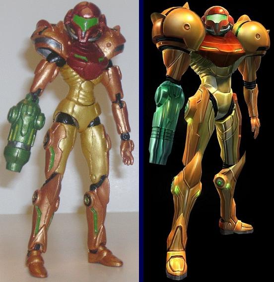 Samus Aran (Metroid) Custom Action Figure