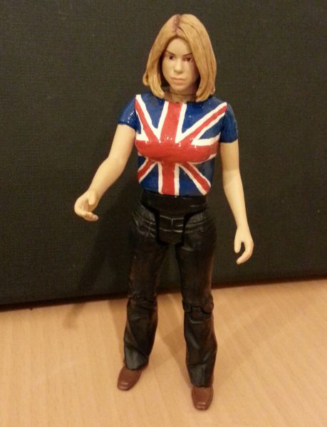 Union Jack (Rose Tyler) Billie Piper (Doctor Who) Custom Action Figure