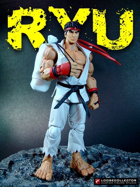 Ryu (Street Fighter) Custom Action Figure