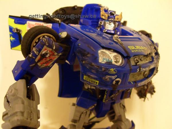 Smokescreen Battle Damage Transformers Alternators Custom Action Figure