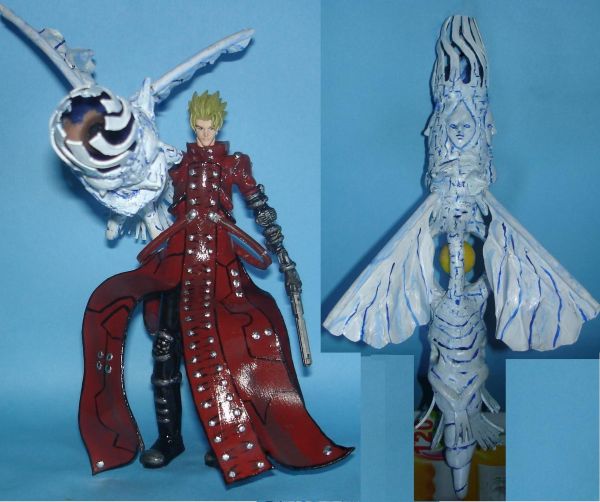 Vash the Stampede with Angel Arm (Trigun) Custom Action Figure