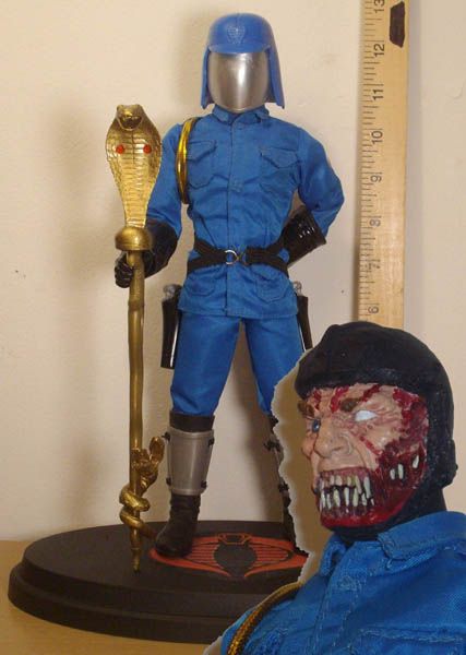 Cobra Commander (Unmaskable) (G.I. Joe) Custom Action Figure