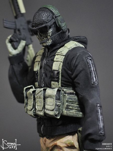 Action Figure Ghost ( Call of Duty MW2 ) - Escorrega o Preço