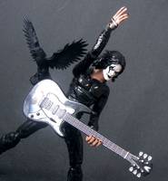 Horror Hombres II: Eric Draven - the Crow (Crow) Custom Action Figure