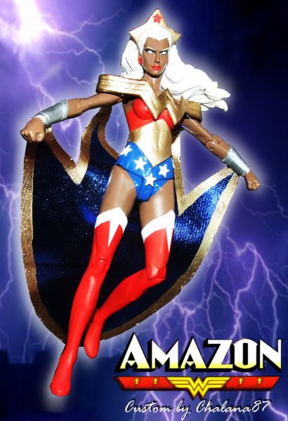 AMAZON Wonder Woman & Storm Combination (Wonder Woman) Custom Action Figure