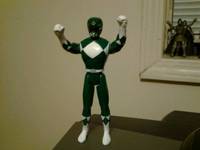 Green Ranger without Sheild (Power Rangers) Custom Action Figure